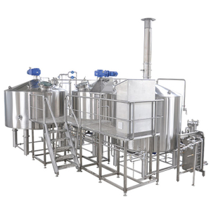 Sistem pembuatan bir kraf turnkey kilang bir mikro peralatan sistem brewhouse